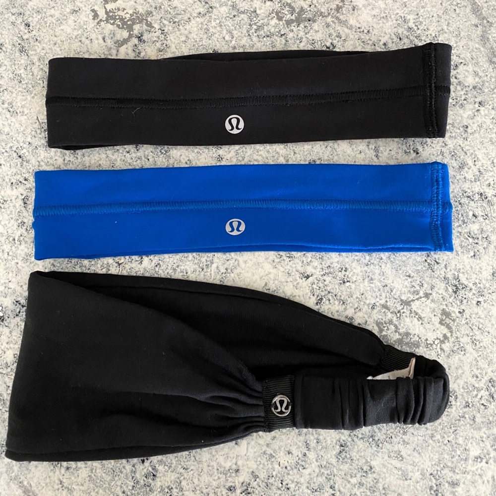 Set of 3 Lululemon Headbands
